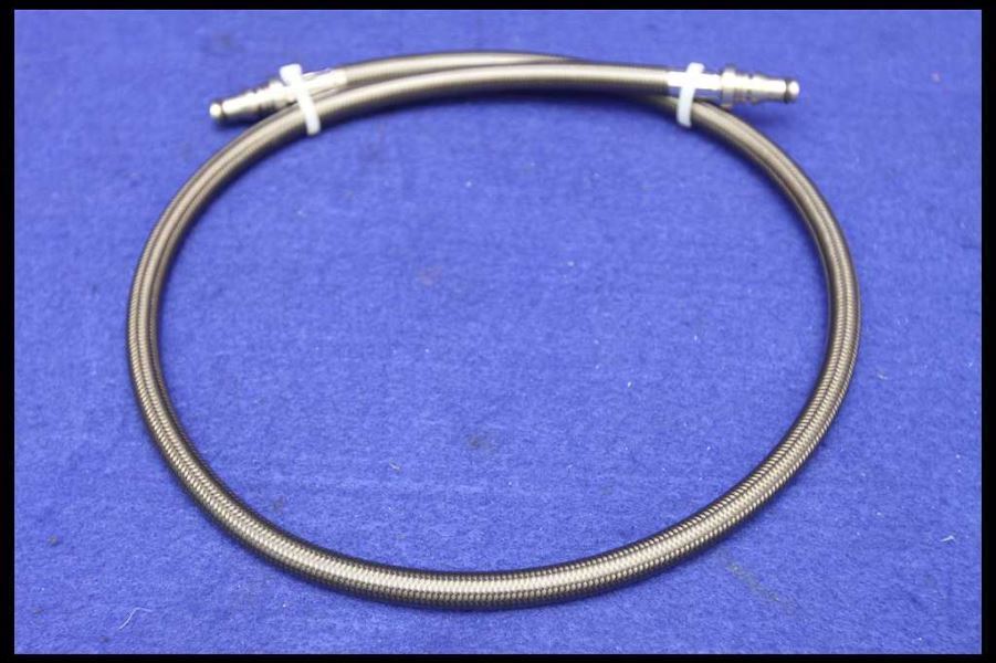 2015 - 2017 Ford Mustang Manual Trans TPF Heavy Duty Stainless Braided Clutch Line - The Parts Farm