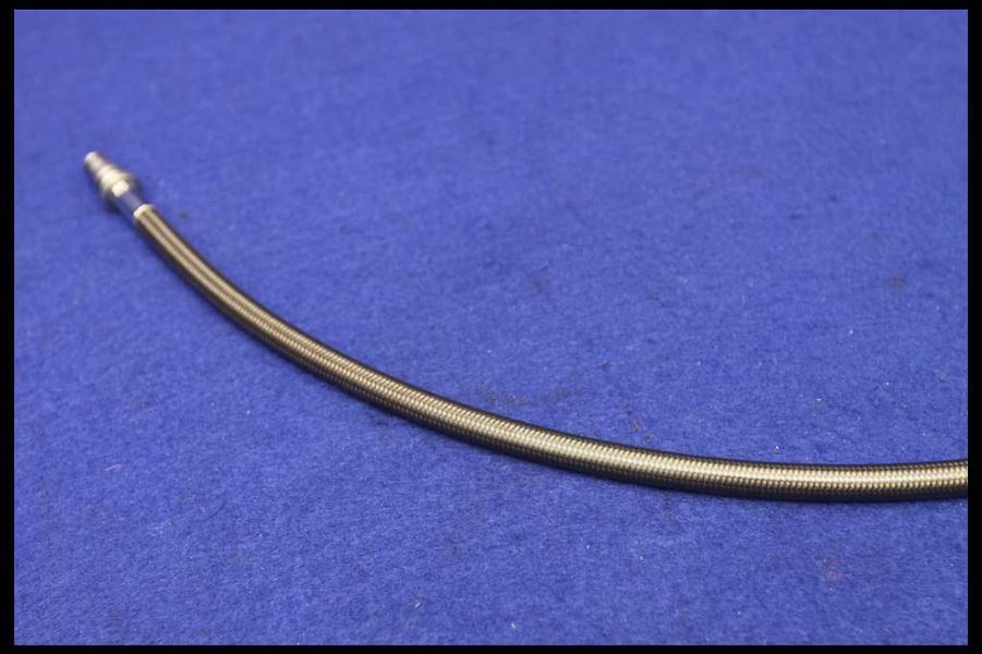 2015 - 2017 Ford Mustang Manual Trans TPF Heavy Duty Stainless Braided Clutch Line - The Parts Farm