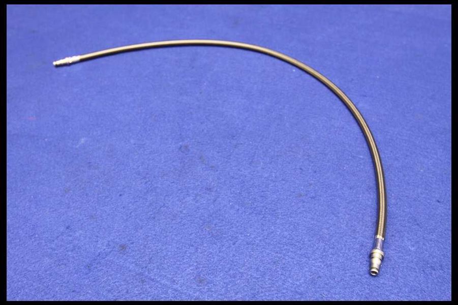 2015 - 2017 Ford Mustang Manual Trans TPF Heavy Duty Stainless Braided Clutch Line - The Parts Farm