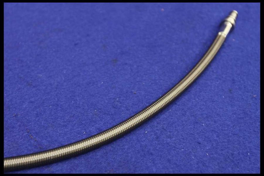 2015 - 2017 Ford Mustang Manual Trans TPF Heavy Duty Stainless Braided Clutch Line - The Parts Farm