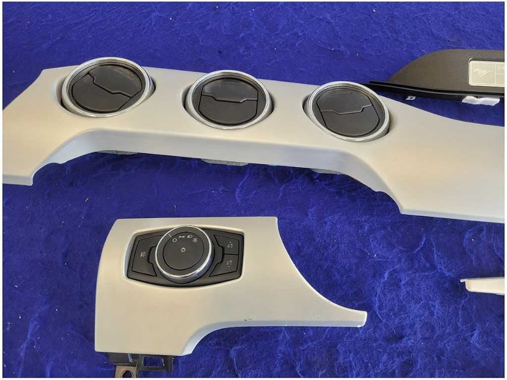 2015 - 2017 Ford Mustang S550 Dash Trim Kit Vent Molding Front Dashboard 2709 - The Parts Farm