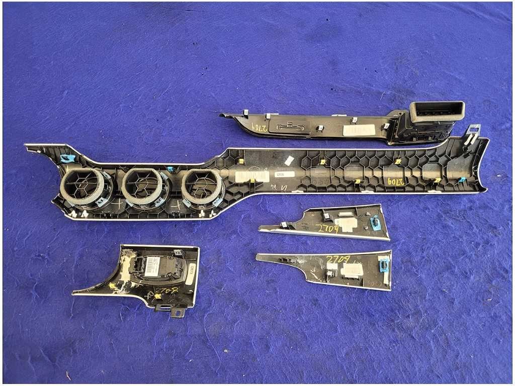 2015 - 2017 Ford Mustang S550 Dash Trim Kit Vent Molding Front Dashboard 2709 - The Parts Farm