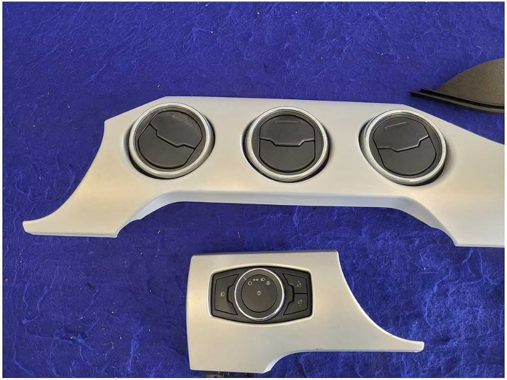 2015 - 2017 Ford Mustang S550 Dash Trim Kit Vent Molding Front Dashboard 2709 - The Parts Farm