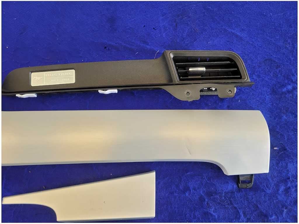 2015 - 2017 Ford Mustang S550 Dash Trim Kit Vent Molding Front Dashboard 2709 - The Parts Farm