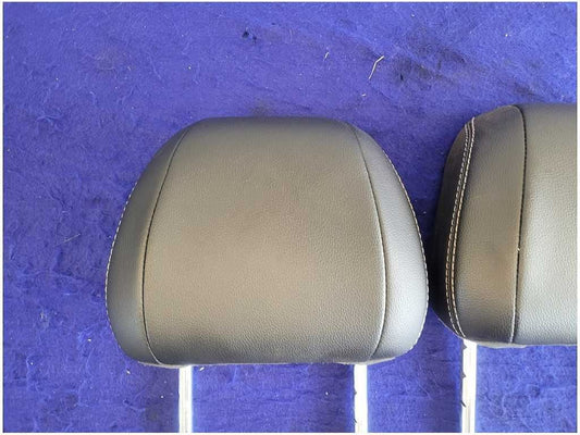 2015-2017 Ford Mustang S550 Pair Headrests Leather Front Convertible Seats 2709