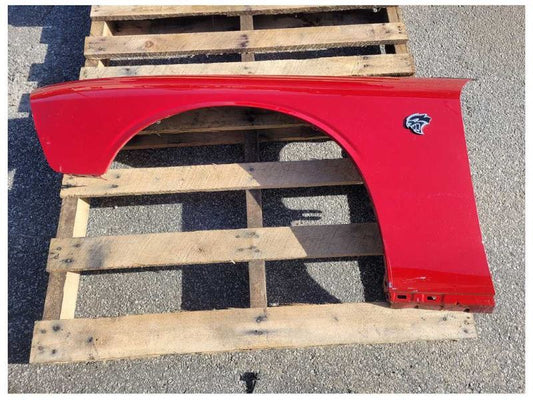 2015 - 2020 Dodge Challenger 6.2L Hellcat Driver Front Fender Body Paint Red 2484 - The Parts Farm