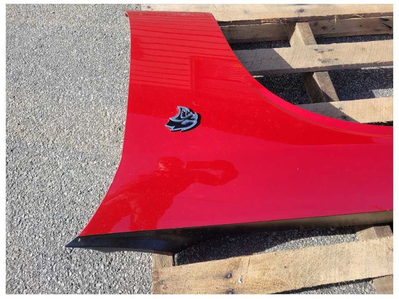 2015 - 2020 Dodge Challenger 6.2L Hellcat Driver Front Fender Body Paint Red 2484 - The Parts Farm