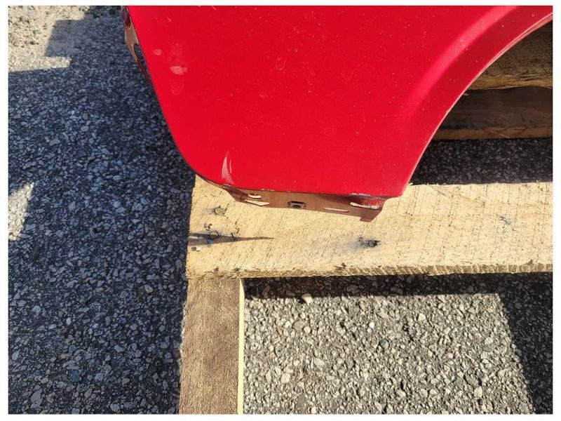 2015 - 2020 Dodge Challenger 6.2L Hellcat Driver Front Fender Body Paint Red 2484 - The Parts Farm