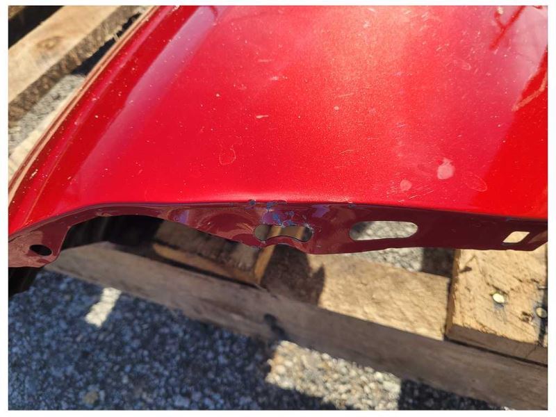 2015 - 2020 Dodge Challenger 6.2L Hellcat Driver Front Fender Body Paint Red 2484 - The Parts Farm