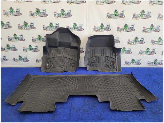 2015-2020 Ford F150 Pickup Truck Extended Cab Set Floor Mats Liner 2915 - The Parts Farm
