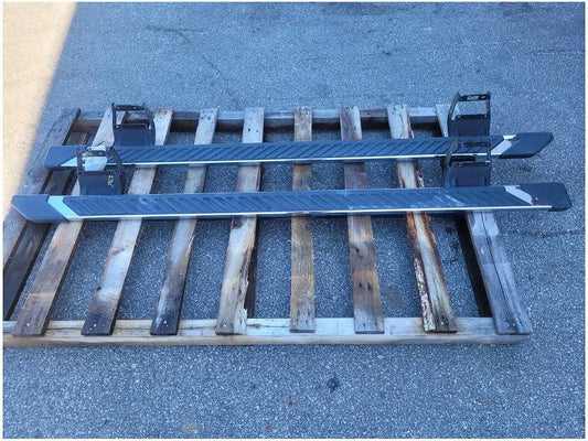2015 - 2020 Ford F150 Pickup Truck Pair Crew Cab Running Boards Step Up 2765 - The Parts Farm