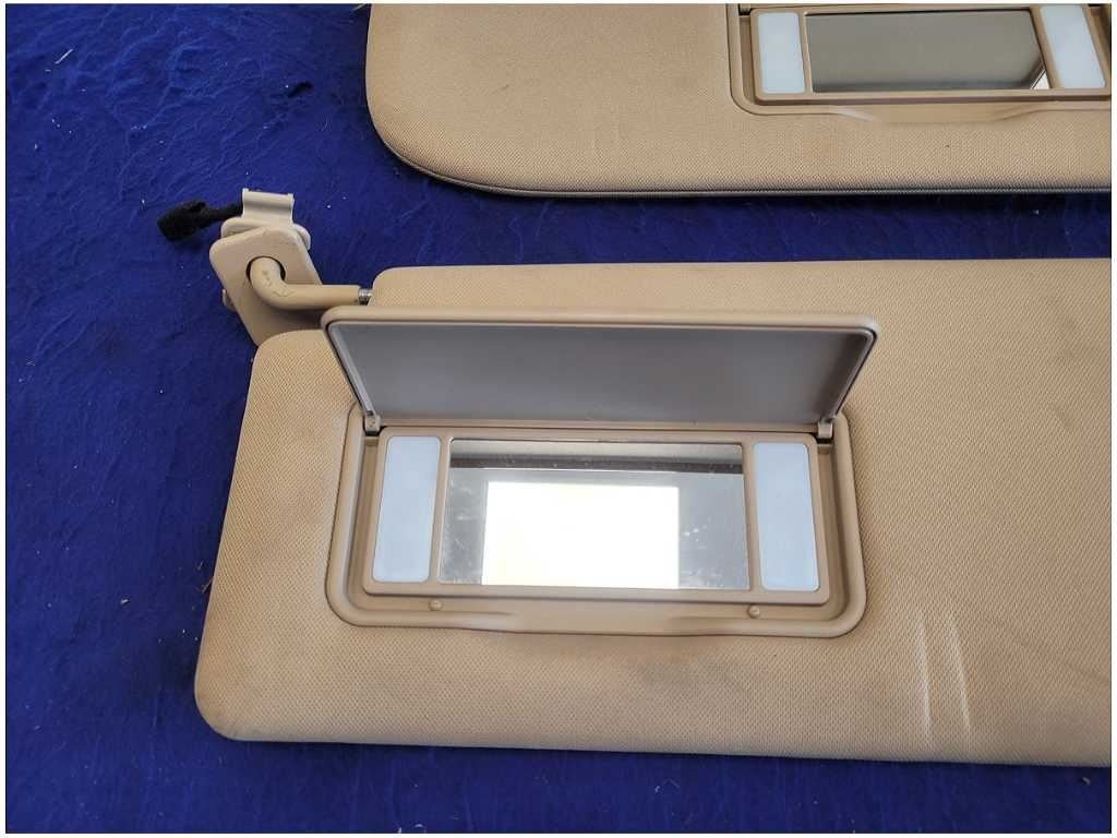 2015 - 2020 Ford F150 Pickup Truck Pair Front Sunvisors Shade No Sunroof 2747 - The Parts Farm