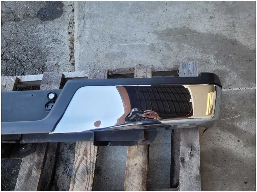 2015 - 2020 Ford F150 Pickup Truck Rear Bumper Receiver Style Hitch Chrome 2765 - The Parts Farm