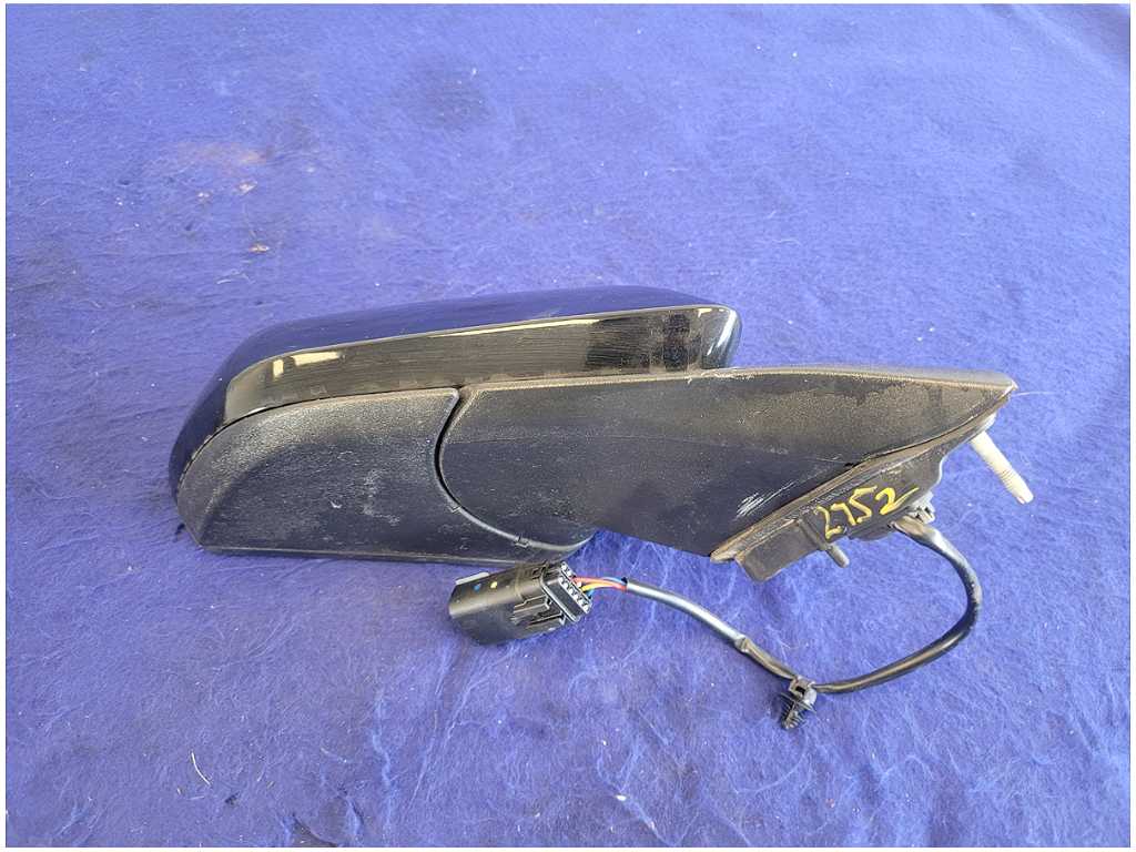2015 - 2020 Ford Mustang GT Passenger Rear View Mirror Power Spotter Paint G1 2752 - The Parts Farm