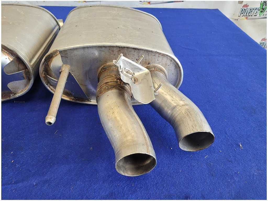 2015 - 2020 Ford Mustang Shelby GT350 5.2L Pair Muffler Exhaust Active *Read* FH - The Parts Farm