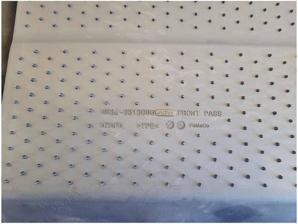 2015 - 2023 Ford Mustang EcoBoost GT S550 Pair Front Floor Mats Liner Cover 2771 - The Parts Farm