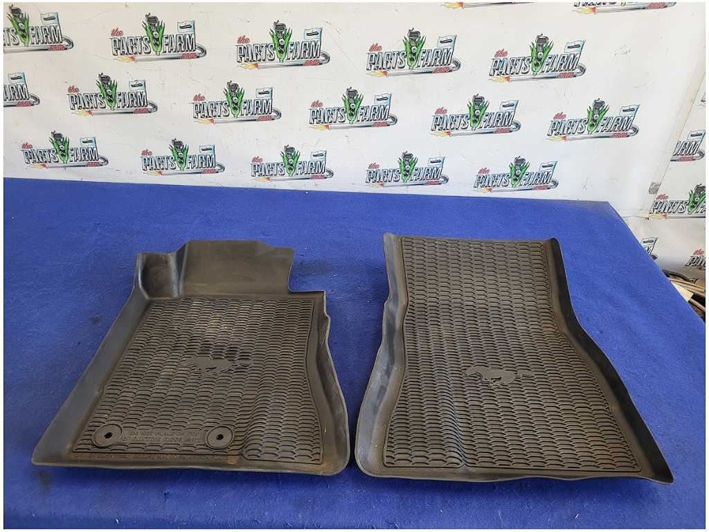 2015 - 2023 Ford Mustang EcoBoost GT S550 Pair Front Floor Mats Liner Cover 2771 - The Parts Farm