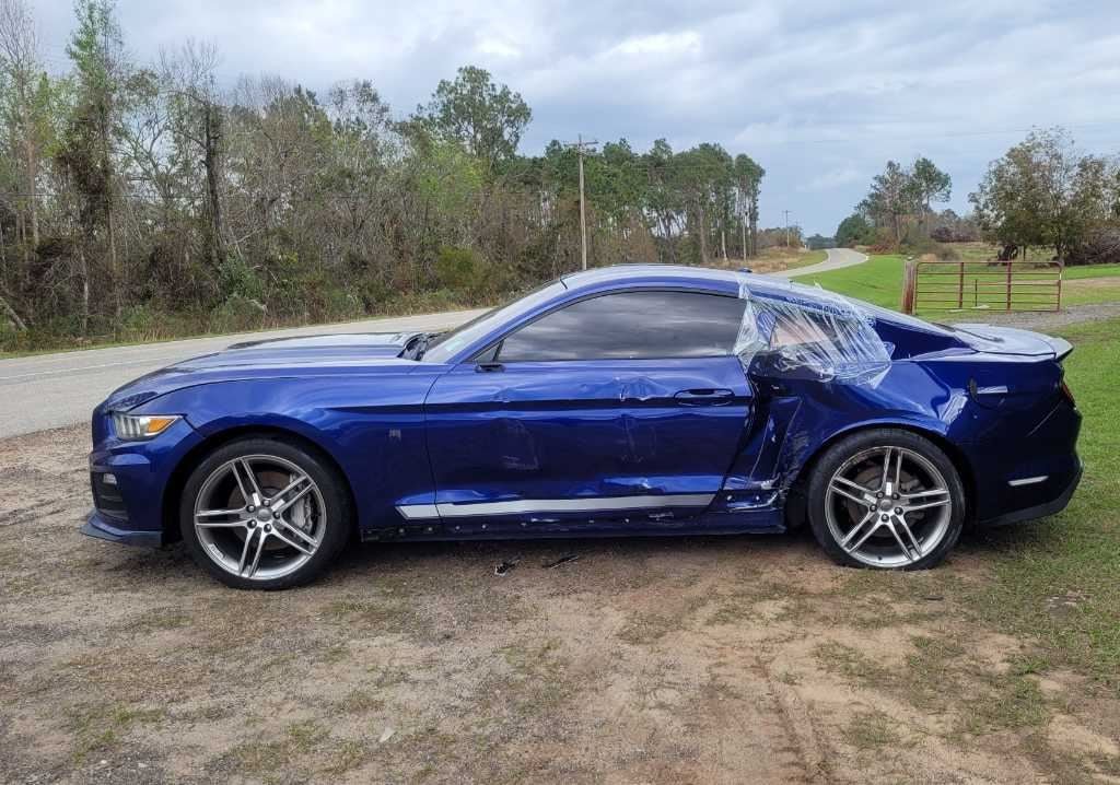 2015 - 2023 Ford Mustang EcoBoost Passenger Front Coupe Door Shell Paint J4 2652 - The Parts Farm