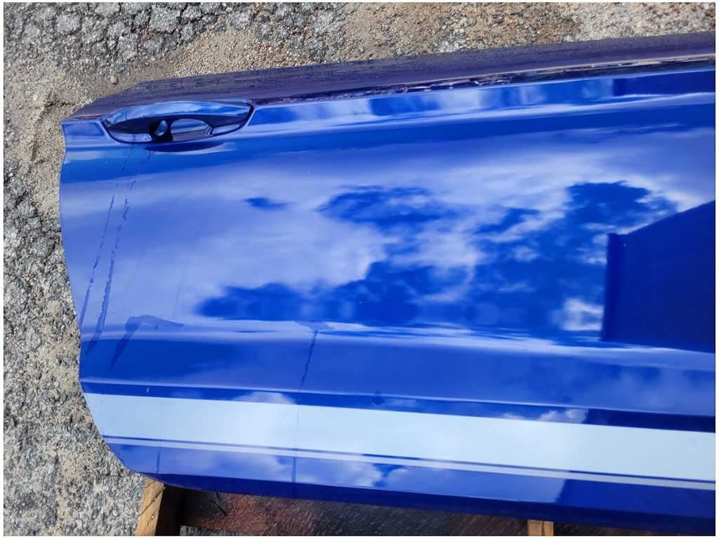 2015 - 2023 Ford Mustang EcoBoost Passenger Front Coupe Door Shell Paint J4 2652 - The Parts Farm