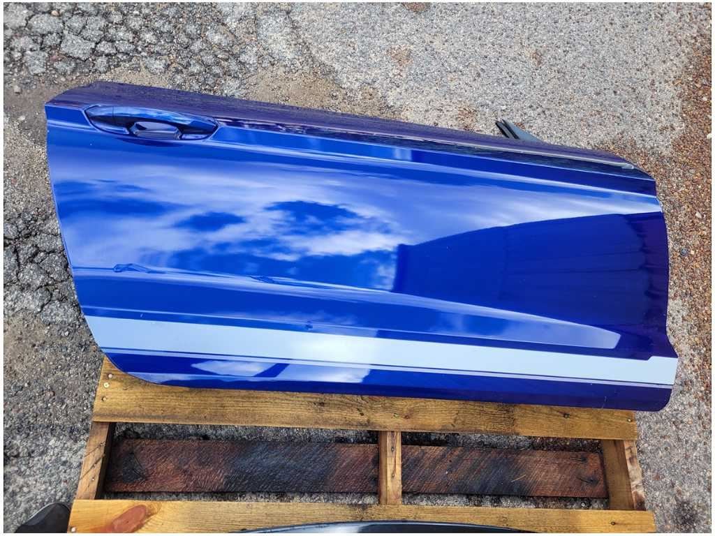 2015 - 2023 Ford Mustang EcoBoost Passenger Front Coupe Door Shell Paint J4 2652 - The Parts Farm