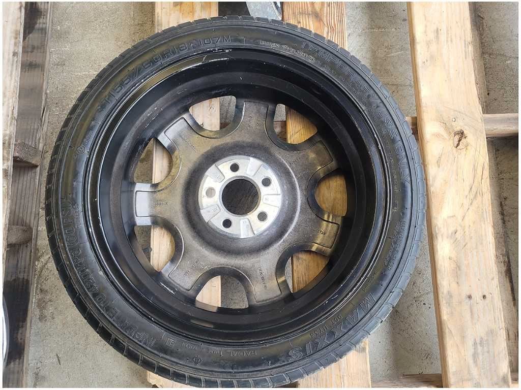 2015 - 2023 Ford Mustang GT S550 18" Compact Spare Tire Wheel Rim 2712 - The Parts Farm