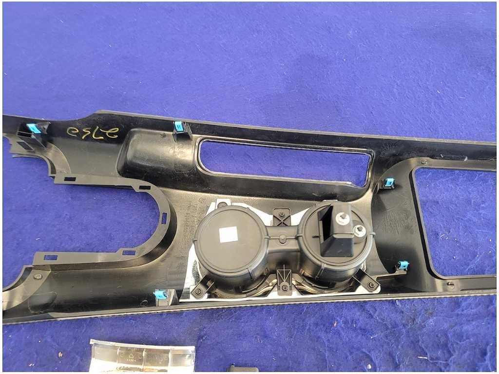 2015 - 2023 Ford Mustang GT S550 Carbon Fiber Style Console Bezel Trim 2750 - The Parts Farm