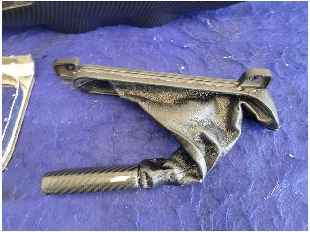 2015 - 2023 Ford Mustang GT S550 Carbon Fiber Style Console Bezel Trim 2750 - The Parts Farm