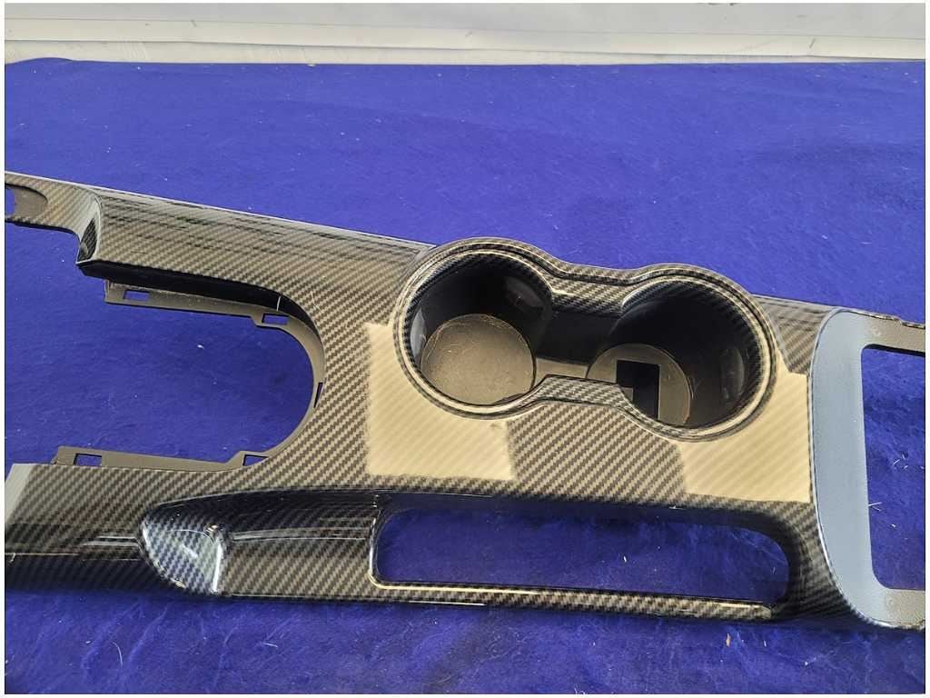 2015 - 2023 Ford Mustang GT S550 Carbon Fiber Style Console Bezel Trim 2750 - The Parts Farm