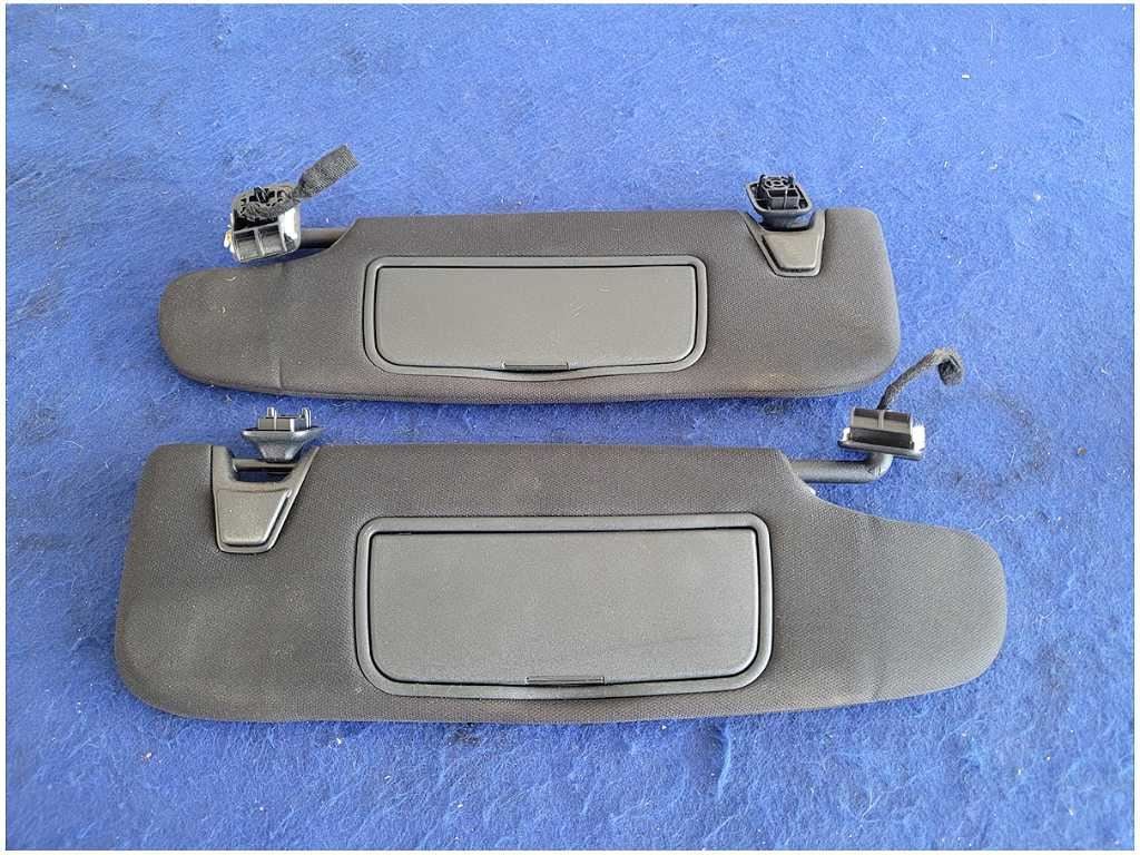 2015-2023 Ford Mustang GT S550 Convertible Pair Front Sun Visors HomeLink 2888 - The Parts Farm