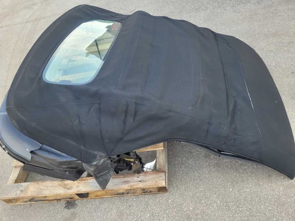 2015 - 2023 Ford Mustang GT S550 Convertible Top Roof Black Fabric Frame 2669 - The Parts Farm