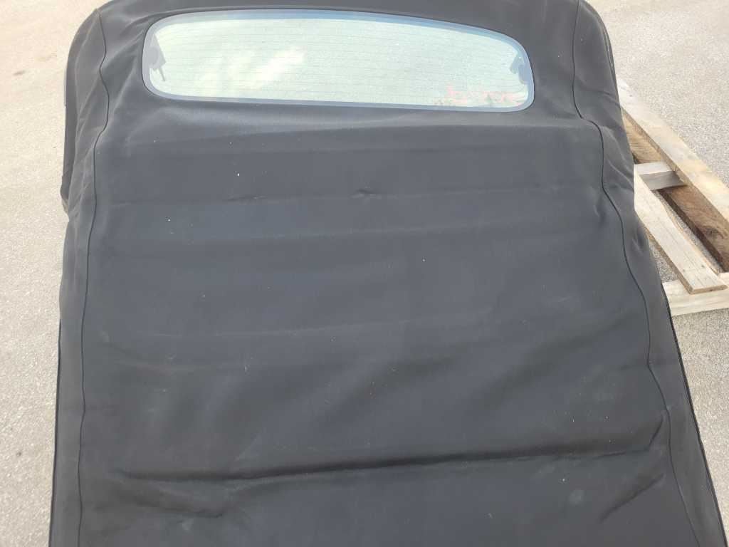 2015 - 2023 Ford Mustang GT S550 Convertible Top Roof Black Fabric Frame 2669 - The Parts Farm