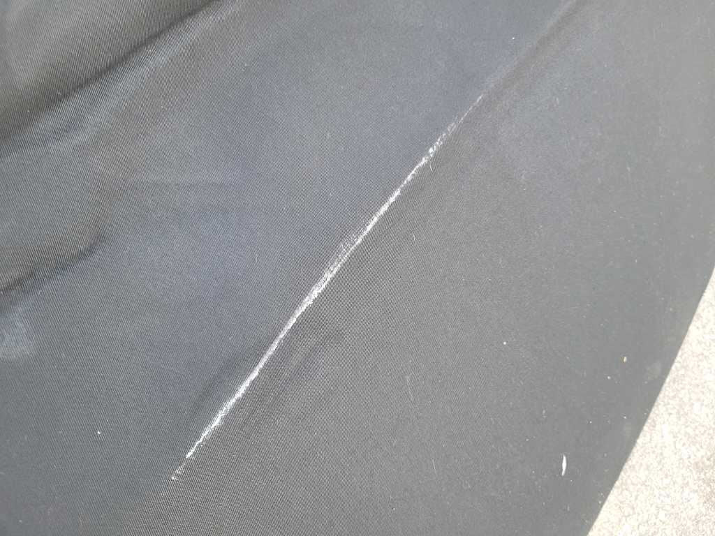 2015 - 2023 Ford Mustang GT S550 Convertible Top Roof Black Fabric Frame 2669 - The Parts Farm