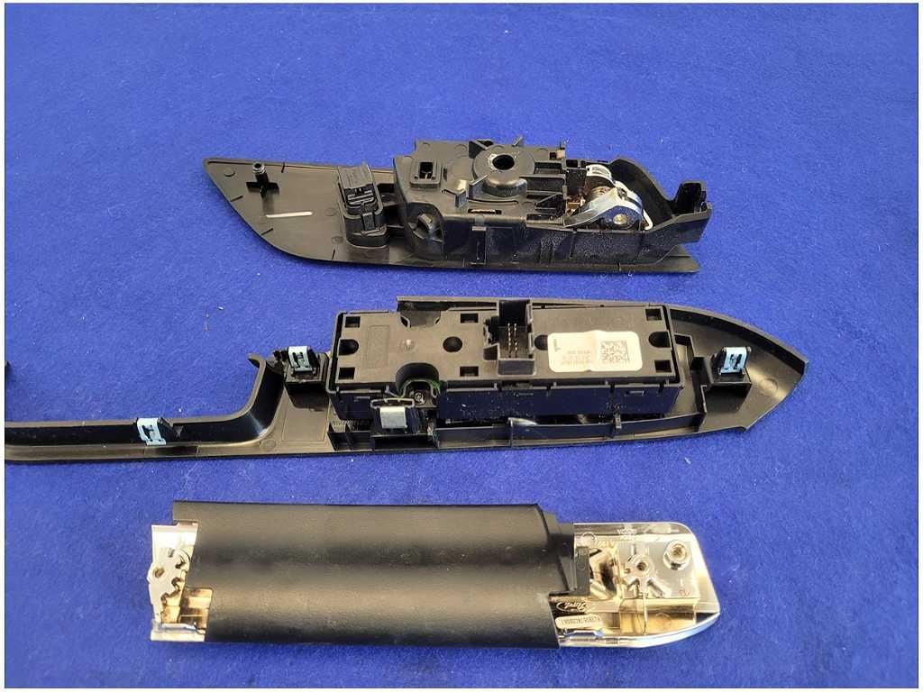 2015 - 2023 Ford Mustang GT S550 Driver Front Door Coupe Window Lock Switch 2766 - The Parts Farm