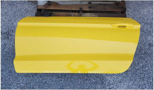 2015 - 2023 Ford Mustang GT S550 Driver Left Front Door Coupe Shell Paint H3 2718 - The Parts Farm