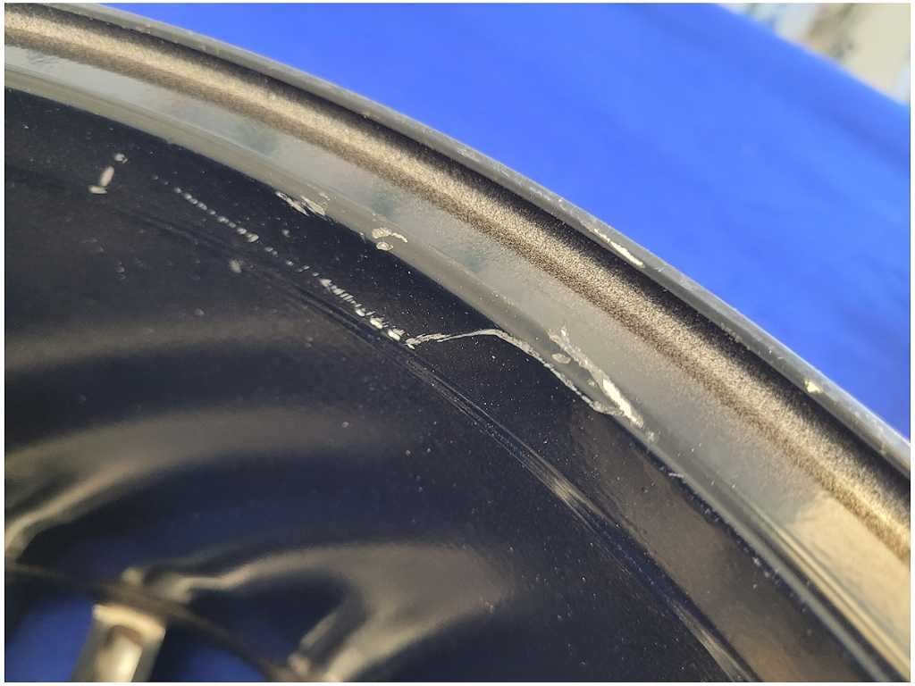 2015 - 2023 Ford Mustang GT S550 Front Wheel 19x9 Black Spoke Rim *Scuffs* 2776 - The Parts Farm