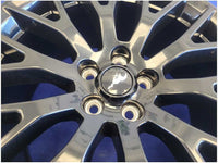 2015 - 2023 Ford Mustang GT S550 Front Wheel 19x9 Black Spoke Rim *Scuffs* 2776 - The Parts Farm