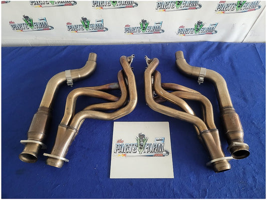 2015 - 2023 Ford Mustang GT S550 Kooks Long Tube Headers Exhaust Pipe 2878 - The Parts Farm