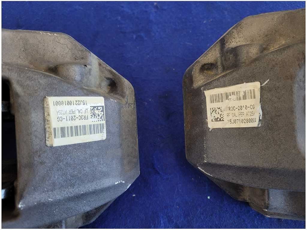 2015 - 2023 Ford Mustang GT S550 Pair 15 Brembo Brake Calipers Rotors Pads 2776 - The Parts Farm