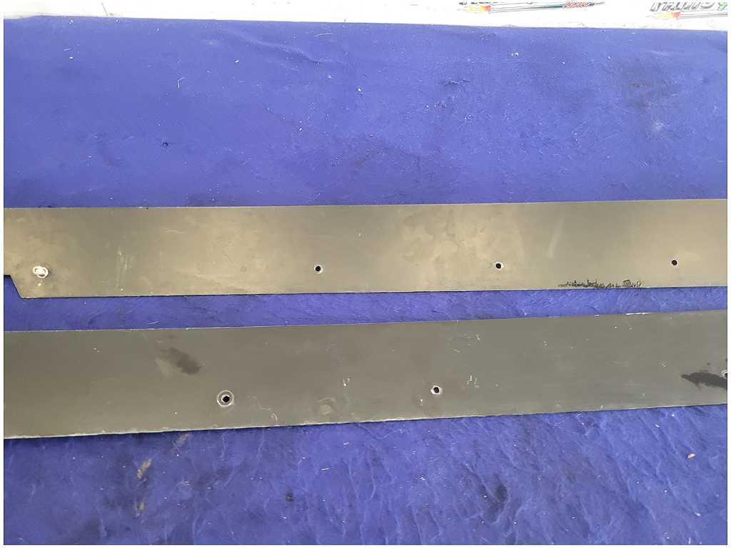 2015 - 2023 Ford Mustang GT S550 Pair Aftermarket Lower Rocker Panel Black 2752 - The Parts Farm