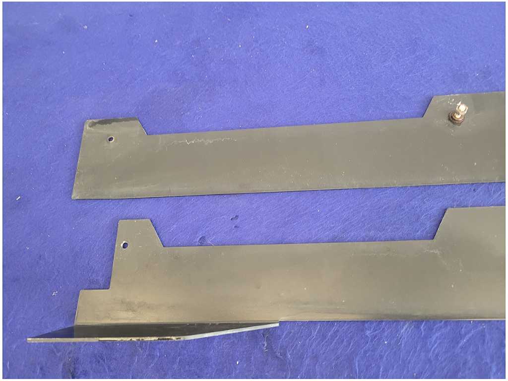 2015 - 2023 Ford Mustang GT S550 Pair Aftermarket Lower Rocker Panel Black 2752 - The Parts Farm