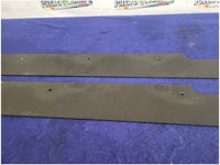 2015 - 2023 Ford Mustang GT S550 Pair Aftermarket Lower Rocker Panel Black 2752 - The Parts Farm