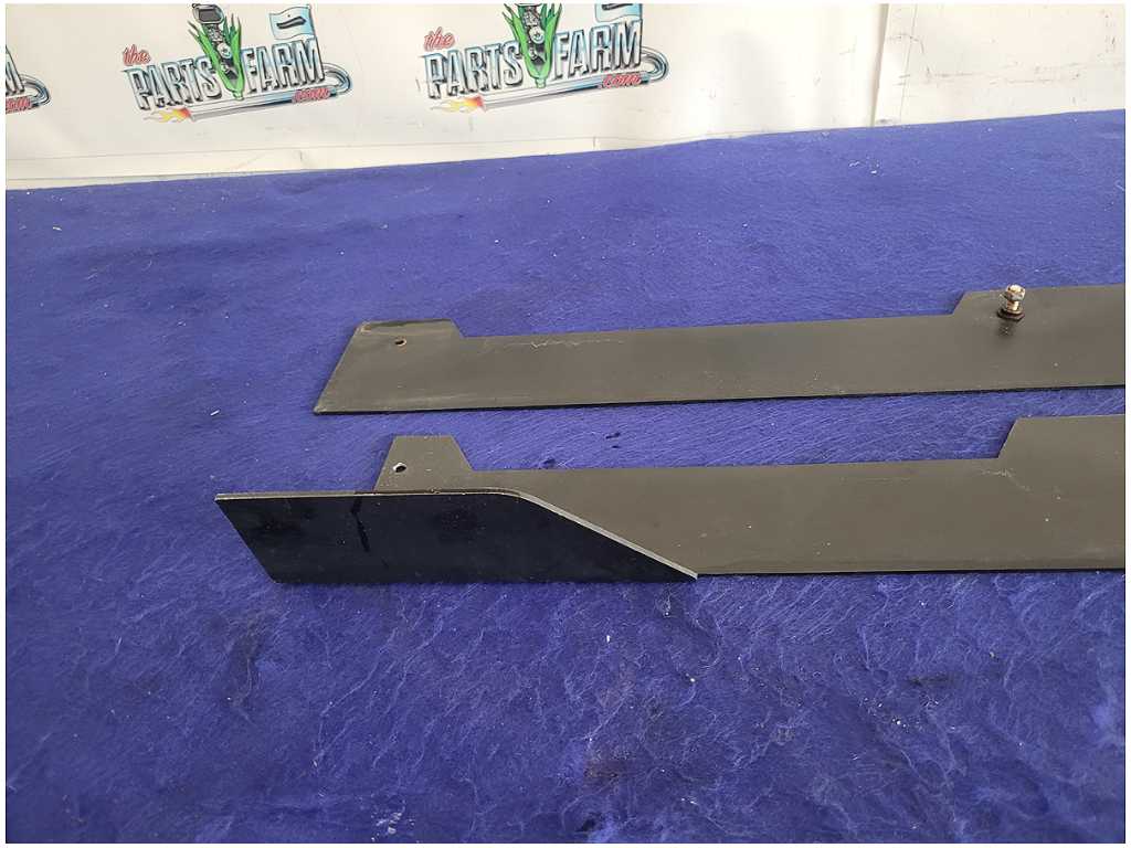 2015 - 2023 Ford Mustang GT S550 Pair Aftermarket Lower Rocker Panel Black 2752 - The Parts Farm