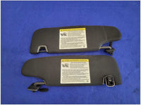 2015 - 2023 Ford Mustang GT S550 Pair Coupe Sun Visors Shade Clip Mirror 2766 - The Parts Farm