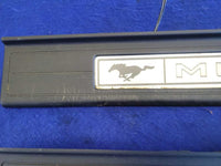 2015 - 2023 Ford Mustang GT S550 Pair Door Sill Plates Scuff Lighted 2778 - The Parts Farm