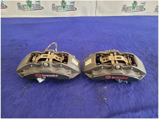 2015 - 2023 Ford Mustang GT S550 Pair Front 15in Brembo Brake Calipers Pads 2752 - The Parts Farm