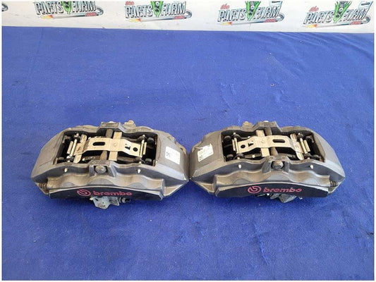 2015 - 2023 Ford Mustang GT S550 Pair Front Brembo Brake Calipers Pads Hoses 2766 - The Parts Farm