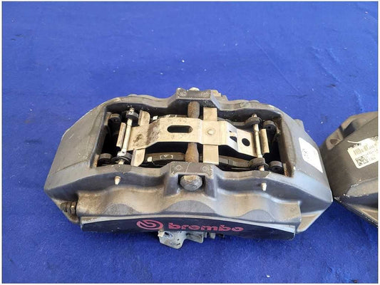 2015-2023 Ford Mustang GT S550 Pair Front Brembo Brake Calipers Pads Hoses 2766