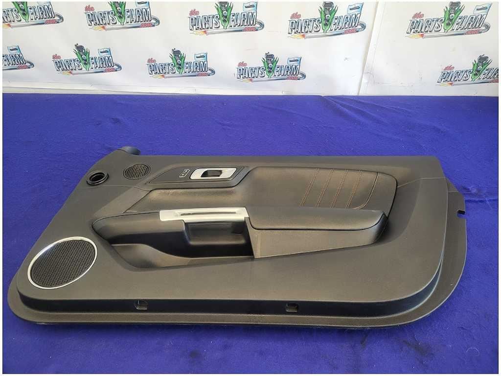2015 - 2023 Ford Mustang GT S550 Pair Front Coupe Door Panels Brown Stitching 2630 - The Parts Farm