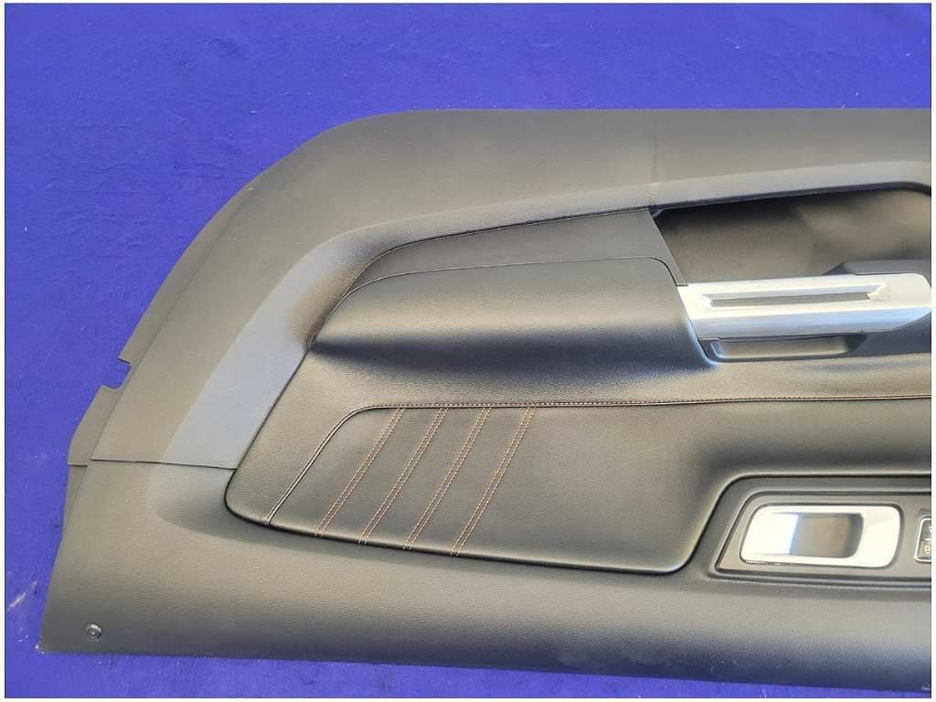 2015 - 2023 Ford Mustang GT S550 Pair Front Coupe Door Panels Brown Stitching 2630 - The Parts Farm