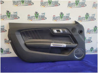 2015 - 2023 Ford Mustang GT S550 Pair Front Coupe Door Panels Brown Stitching 2630 - The Parts Farm
